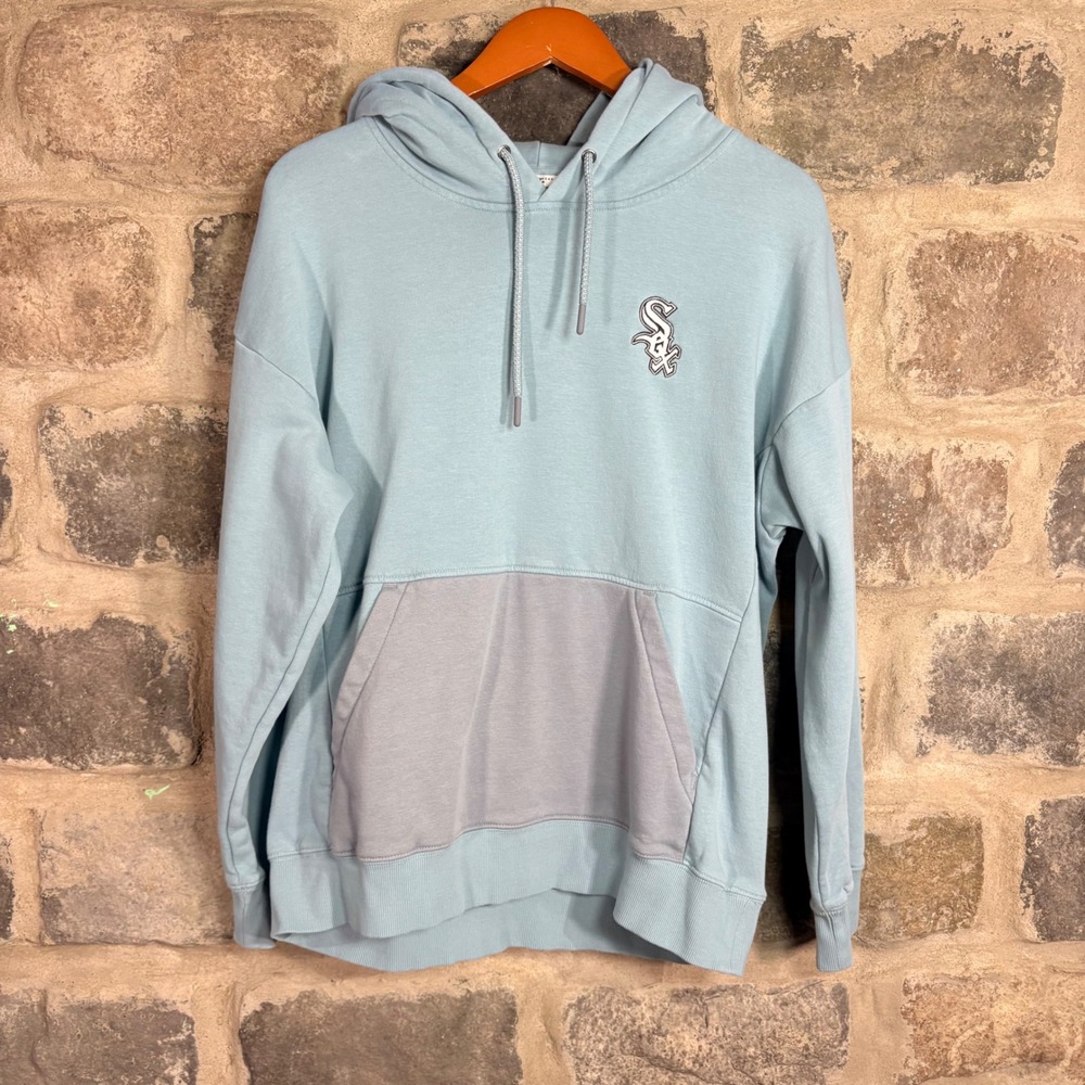 Levelwear Chicago White Sox MLB Hoodie Light Blue Grey XL Pullover Women Men's